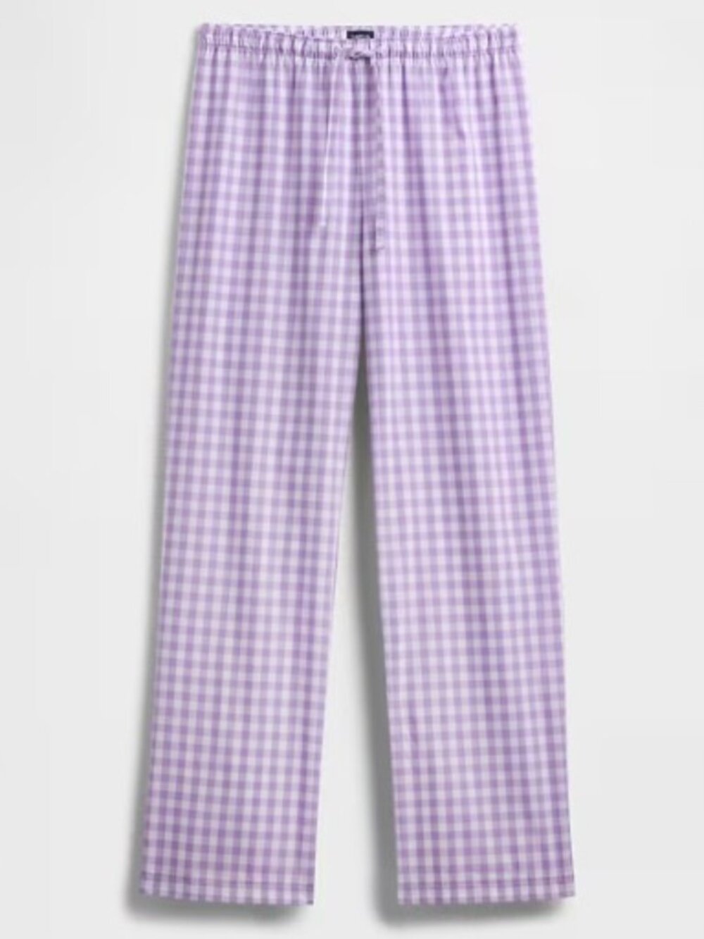 NWT GAP Factory, Gingham Print Poplin PJ Pants, Women Size M